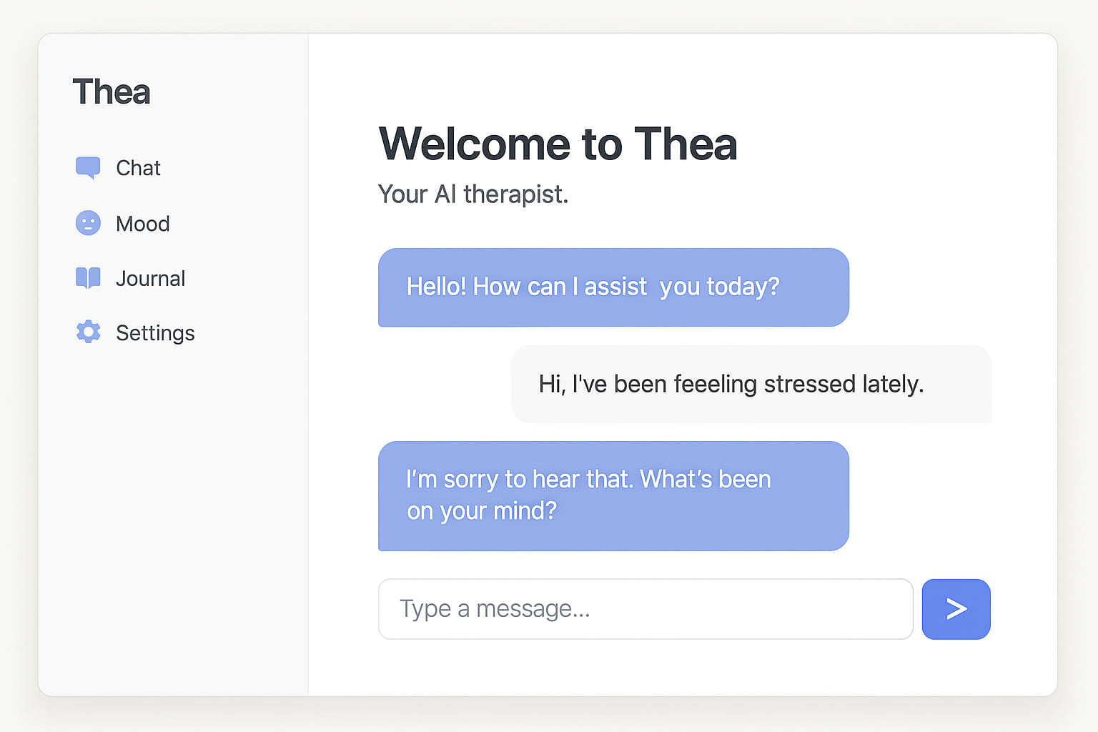 Thea – AI Therapist